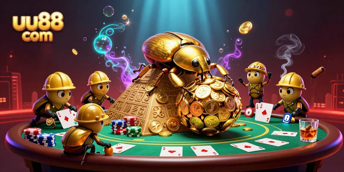 Experience thrilling gameplay at uu88 com with an energetic casino scene bursting with excitement.