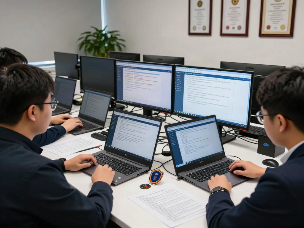 토토사이트 검증 먹튀스팟 verification team analyzing data in professional office.