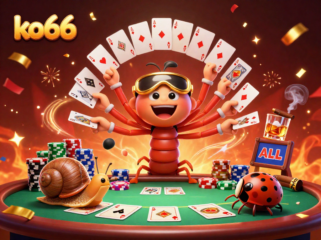 Engage with stunning casino action at ko66, featuring vibrant characters and exciting gameplay elements.