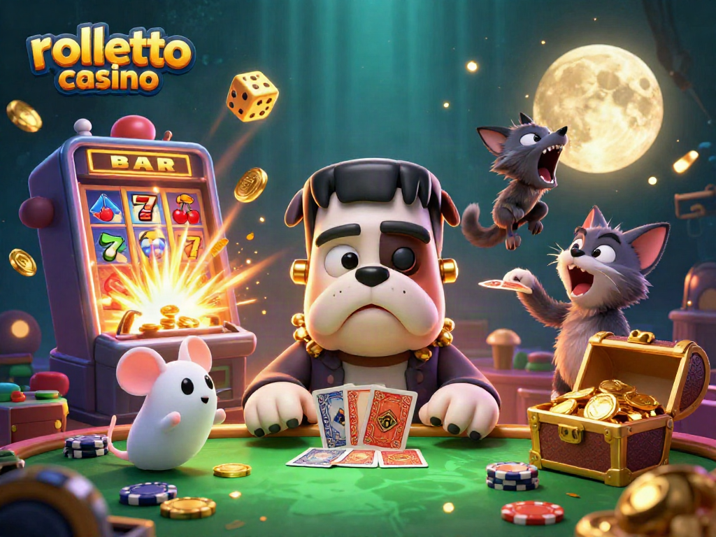 Experience thrilling games at rolletto casino with vibrant characters, an immersive atmosphere, and exciting bonuses.