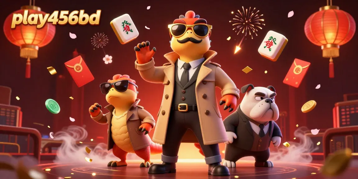 Engage with play456bd's lively casino atmosphere highlighted by raptors in disguise.